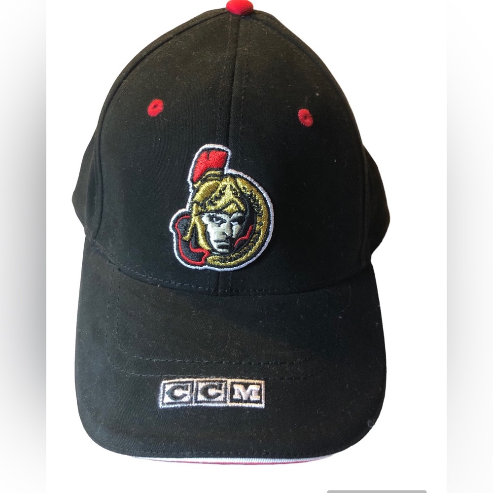 Ottawa Senators Hat Cap CCM Adjustable back Official NHL Centre Ice